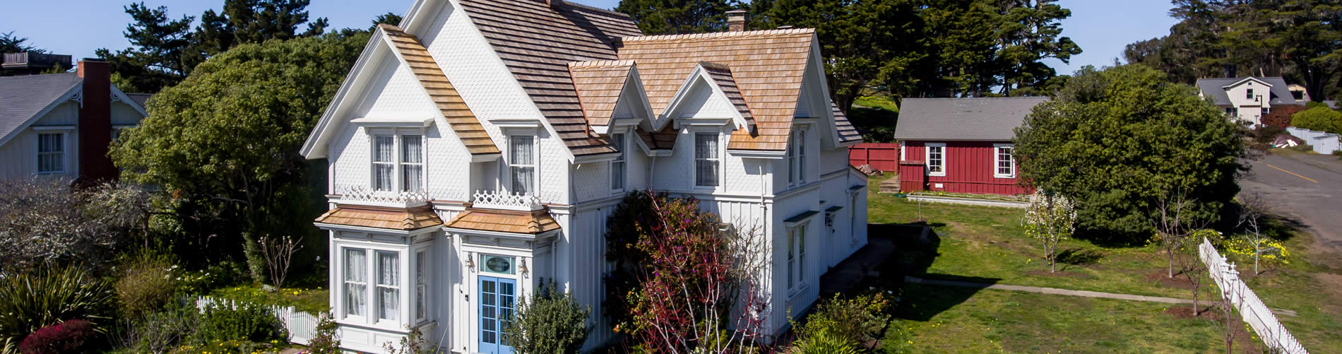 blair house mendocino inn exterior